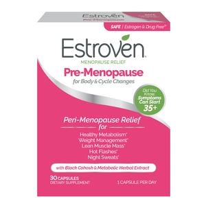 Estroven Peri-Menopause & Weight Management, 30ct