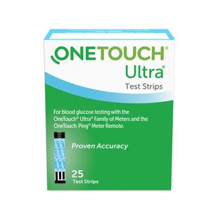 OneTouch® Ultra® Blue Blood Glucose Test Strip with DoubleSure™ Technology