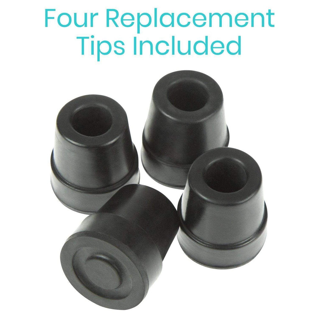 Vive Health Quad Cane Replacement Tips