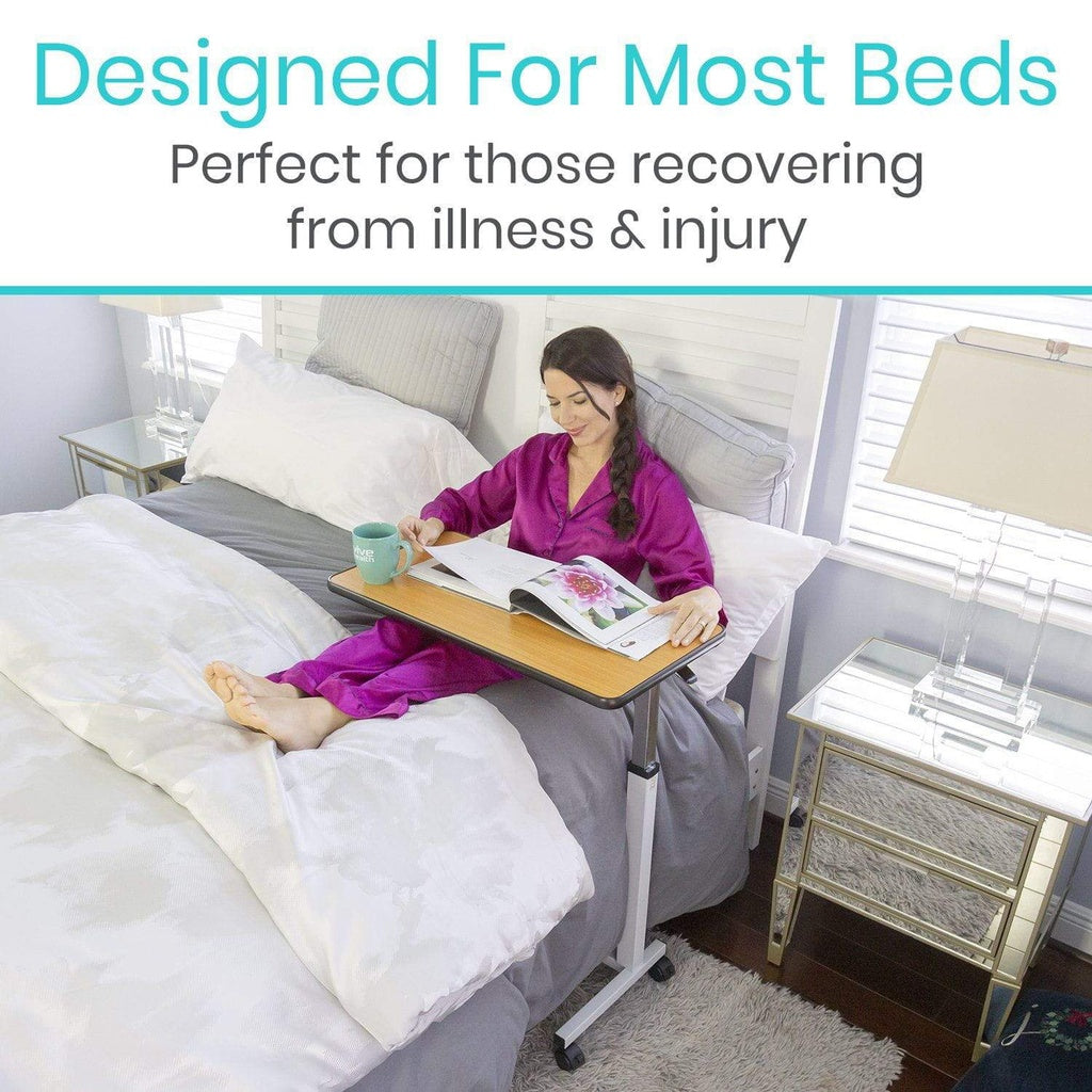 Vive Overbed Table Adjustable Height