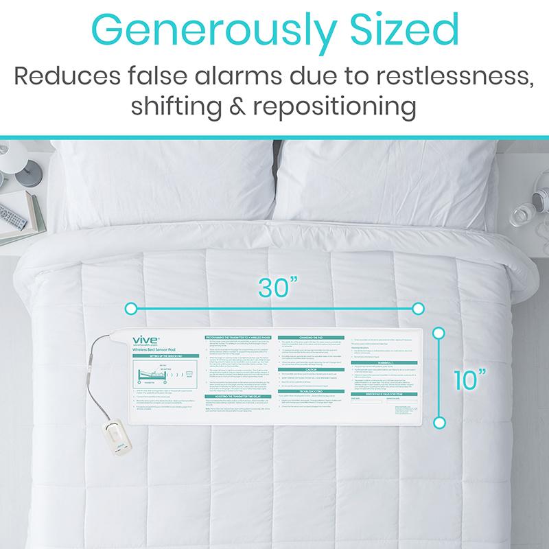Vive Health Wireless Bed Alarm and Pager