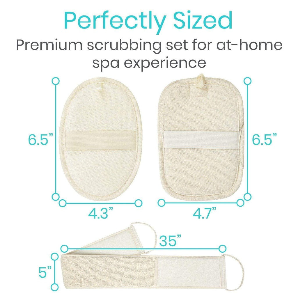 Vive Health Body Scrubbing Set