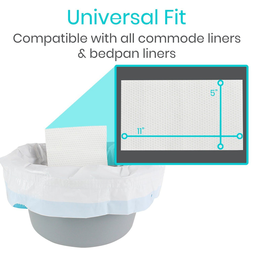 Vive Super Absorbent Commode Pads