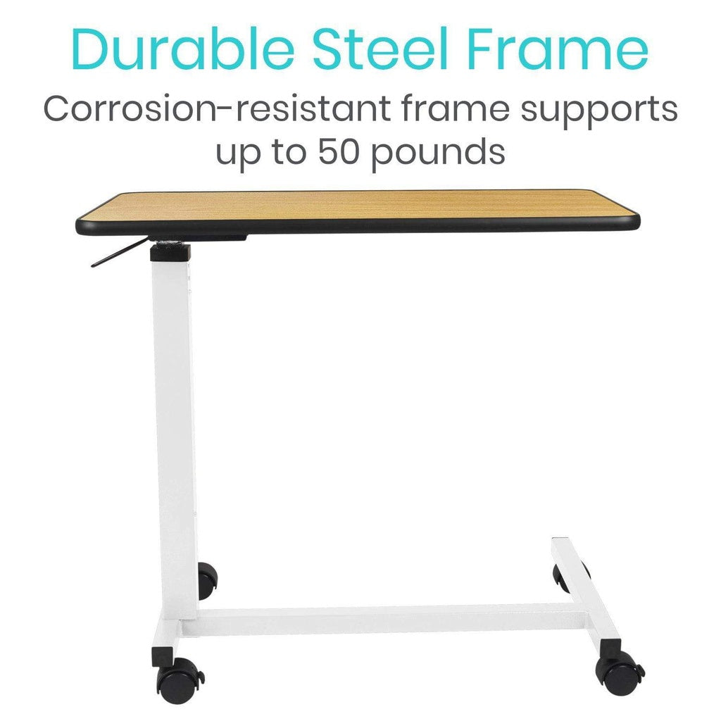 Vive Overbed Table Adjustable Height