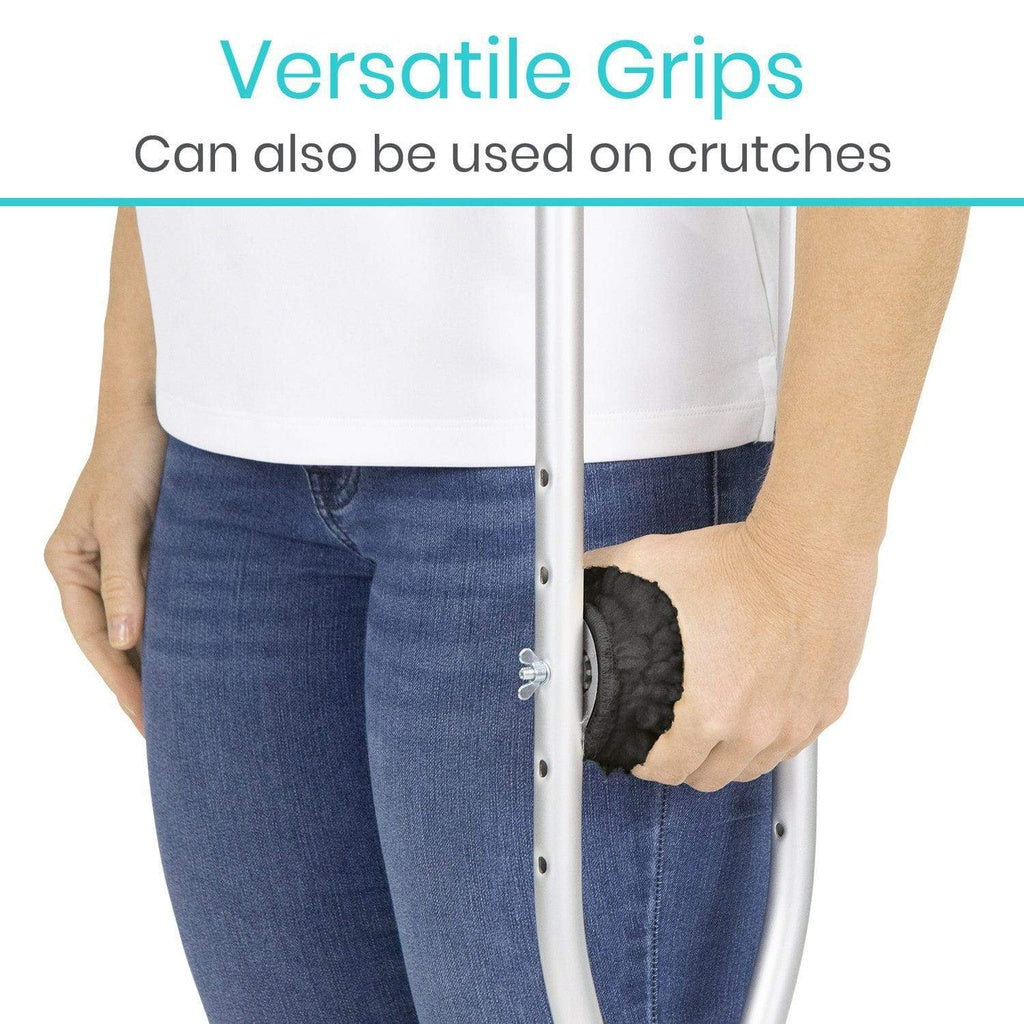 Vive Sheepskin Walker Grips