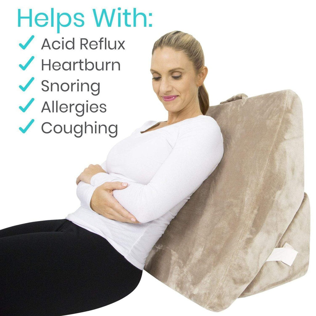 Vive Bed Wedge 3 in 1 Memory Foam Pillow