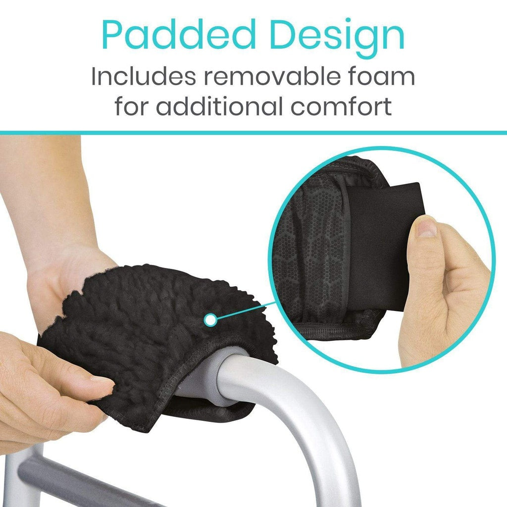 Vive Sheepskin Walker Grips