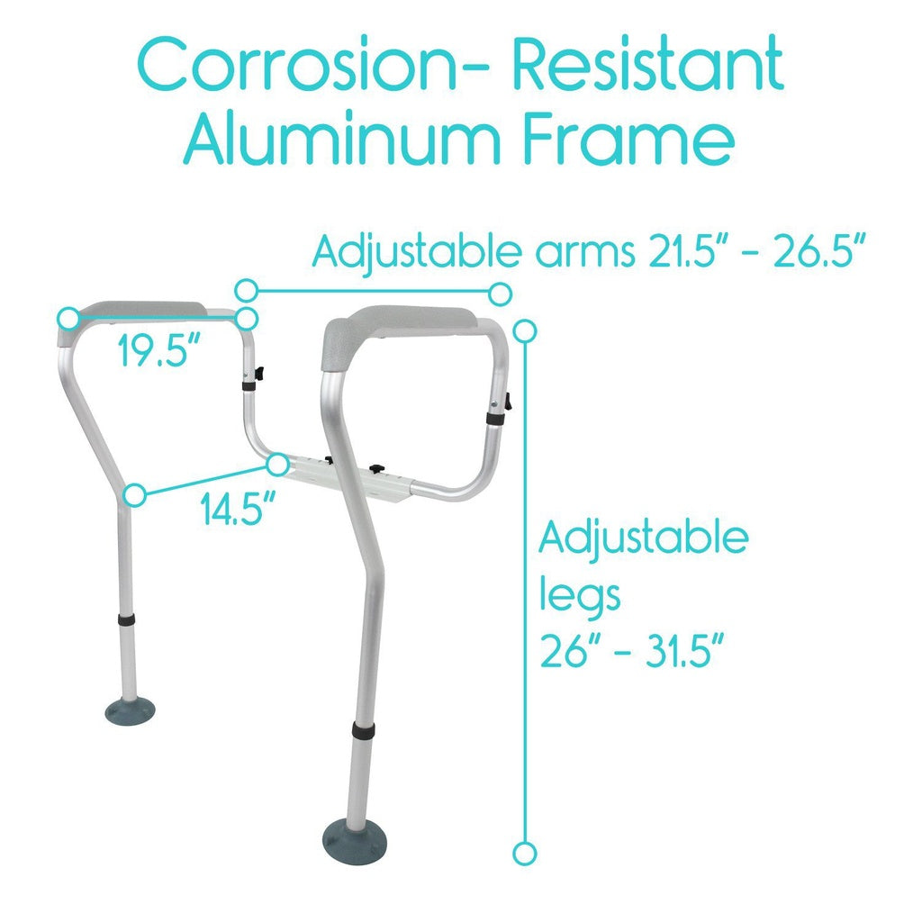 Vive Toilet Safety Rail