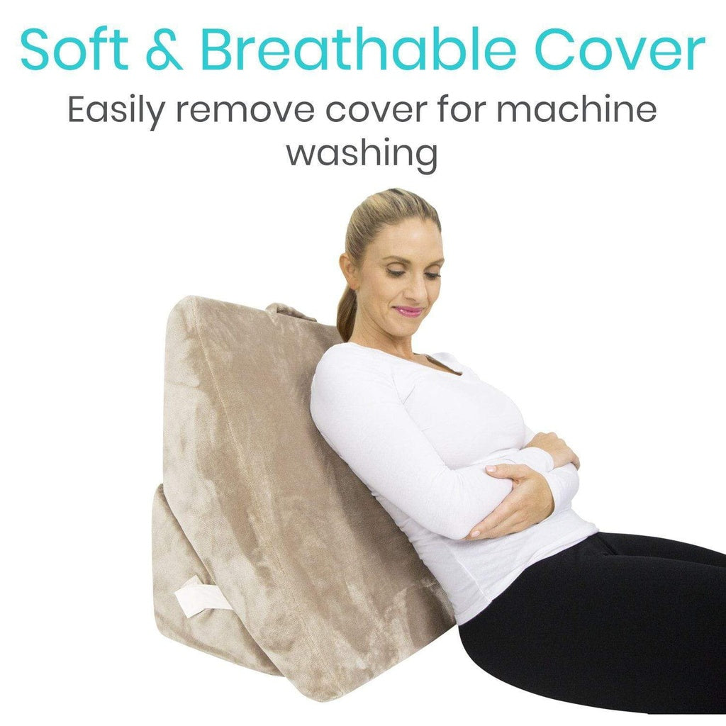 Vive Bed Wedge 3 in 1 Memory Foam Pillow