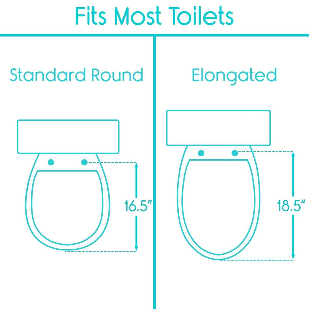 Vive Health Toilet Seat Riser with Arms