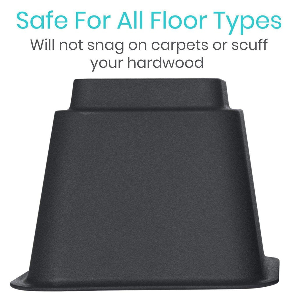 Vive Bed Risers 4-Pack 3 Inches