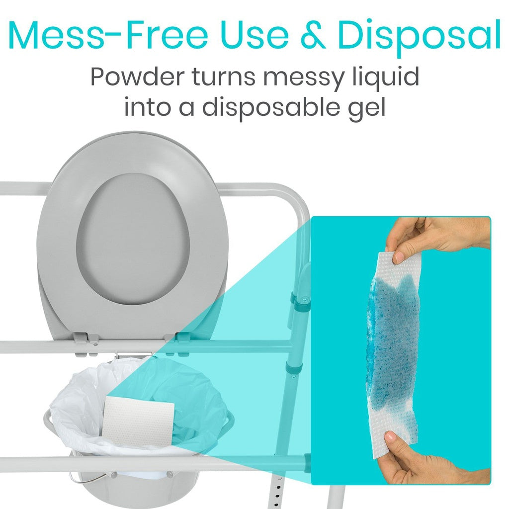 Vive Super Absorbent Commode Pads