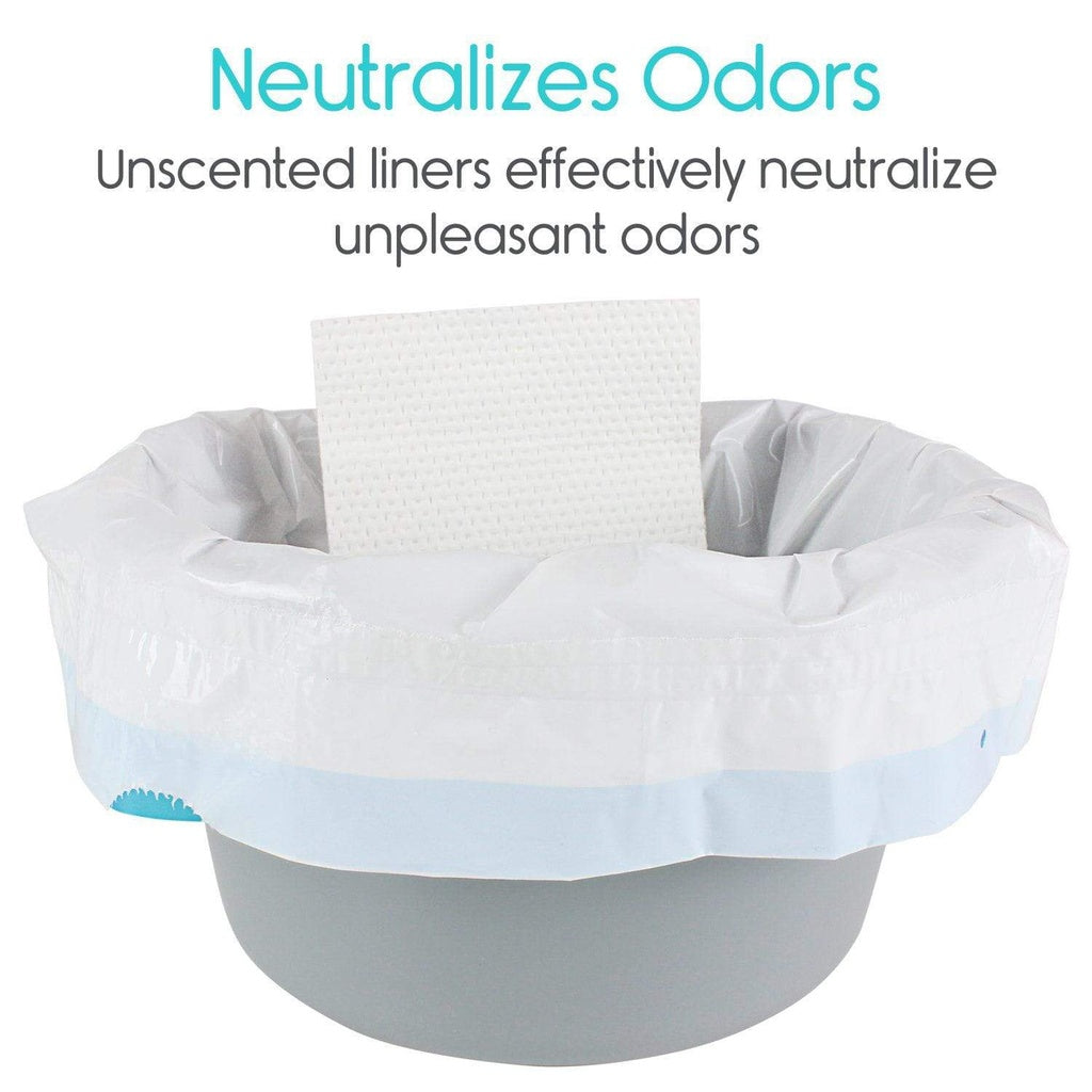 Vive Health Commode Liners Absorbent Pads