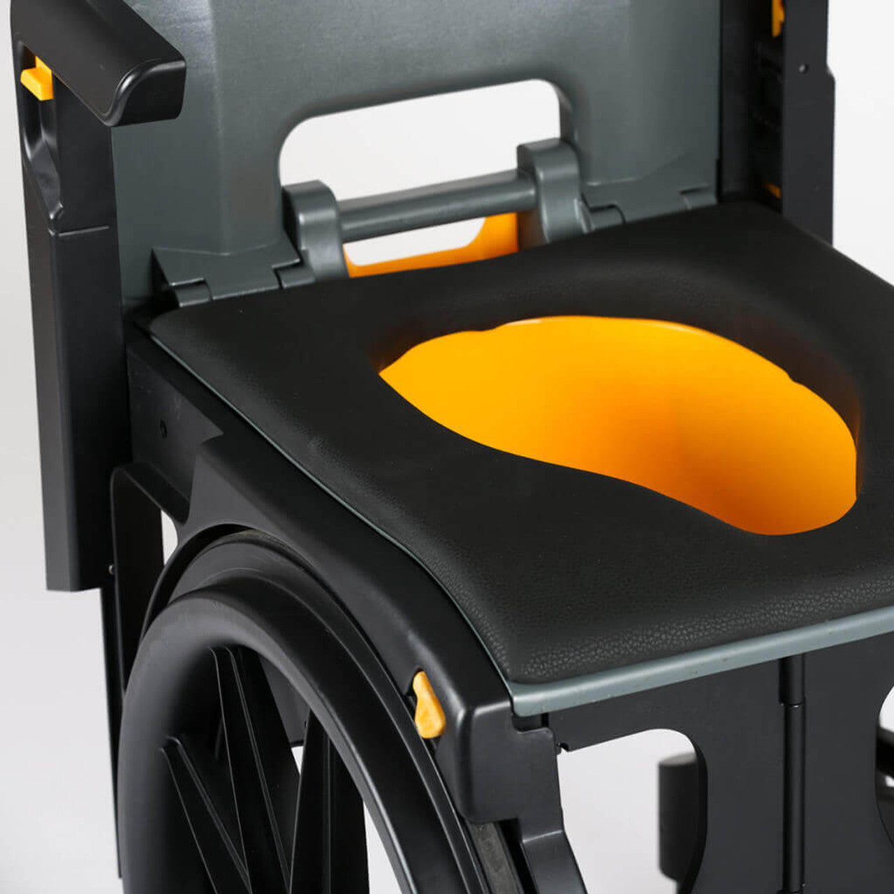 WheelAble Commode & Shower chair with padded seat