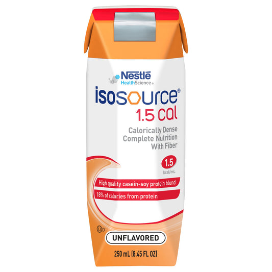 Tube Feeding Formula Isosource 1.5 Cal Unflavored Liquid 250 mL Carton