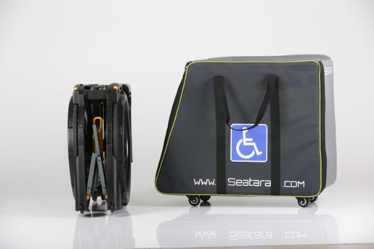 Wheelable Commode & Shower Chair Accessories - Wheelable Carry Bag with wheels