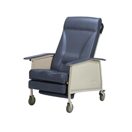 Invacare Deluxe Wide Three-Position Recliner, Blueridge