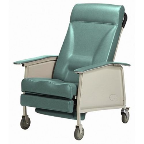 Invacare Deluxe Wide Three-Position Recliner, Jade