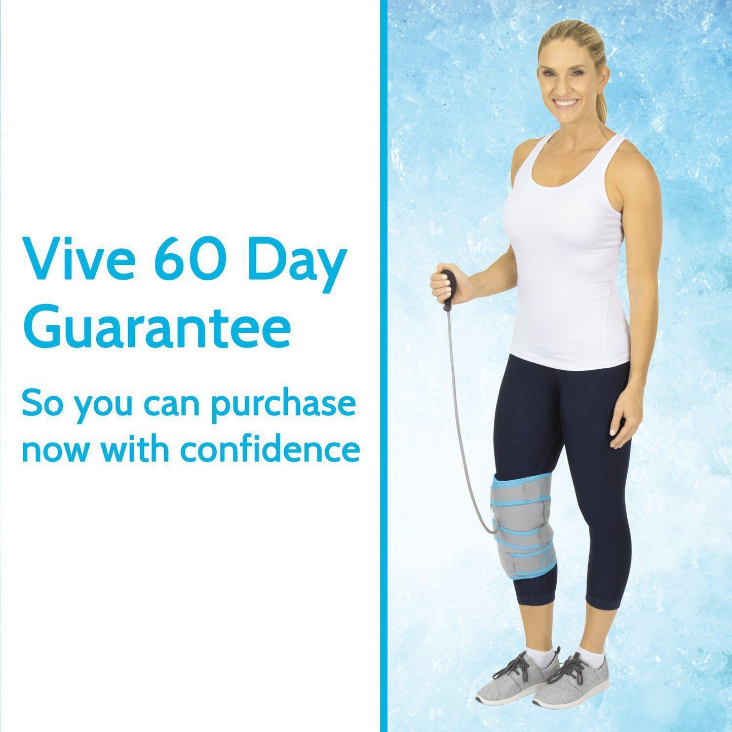 Knee Compression Ice Wrap